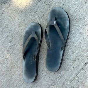 Gray Rainbow Sandals